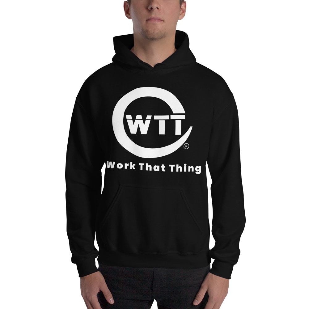 WTT by Tyrone Poole Hoodie, White Logo