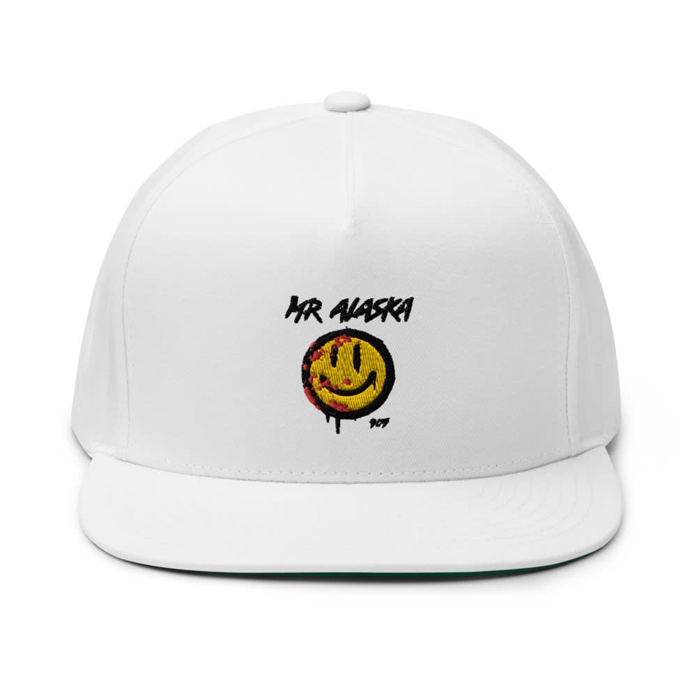 MR ALASKA smiley by Ben Bennett Hat, Black Logo