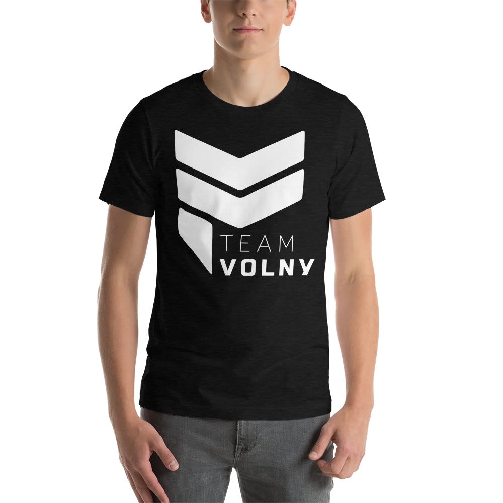 Team Volny by Patrice Volny, T-Shirt, Large Logo, White