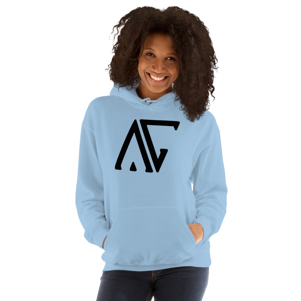 Ahman “Batman” Green Women's Hoodie, Black Logo