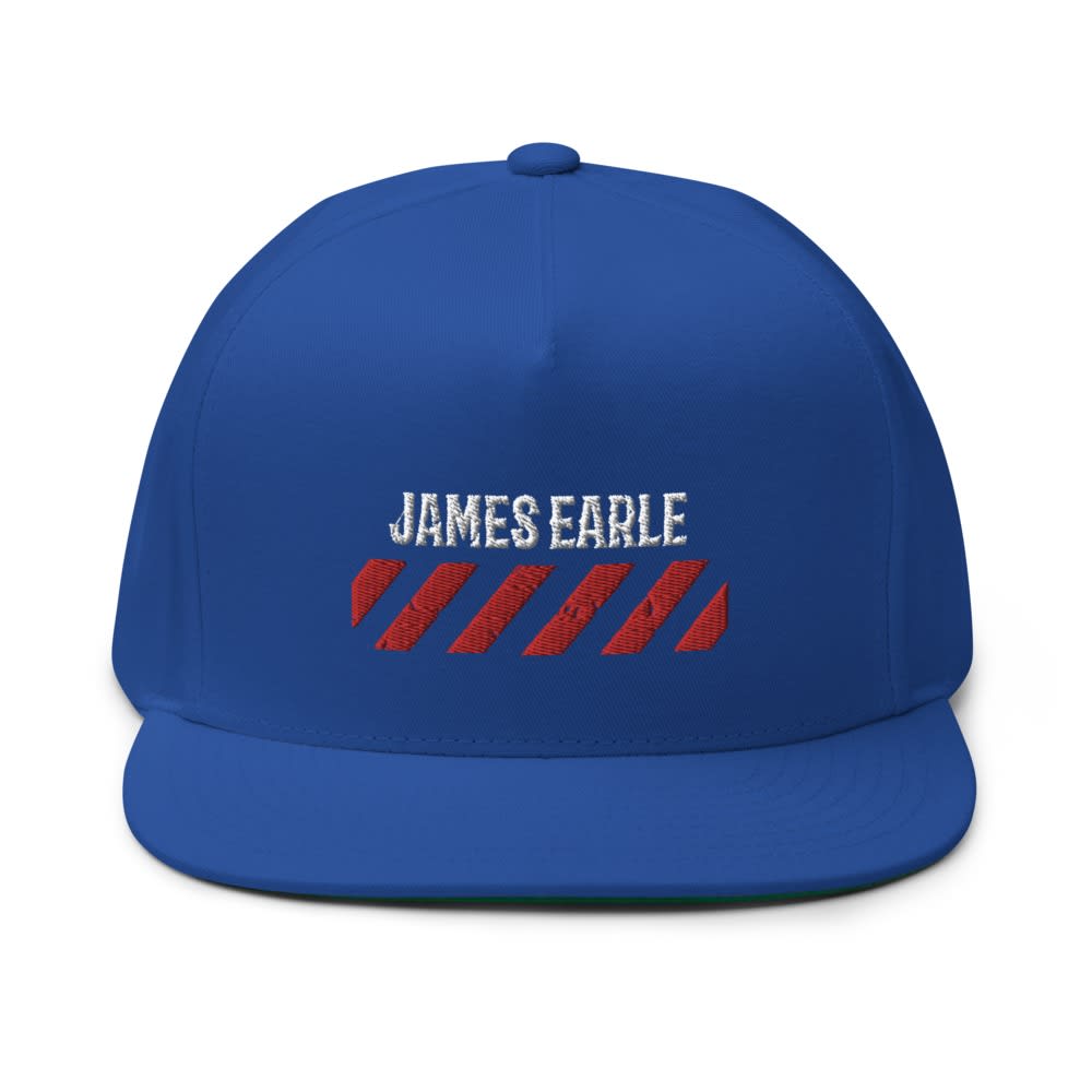 James Earle Hat, White Logo 