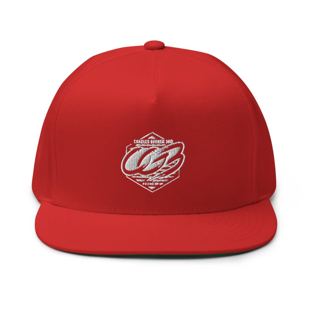 MR.LINE EM UP by Charles Garner Hat, White Logo