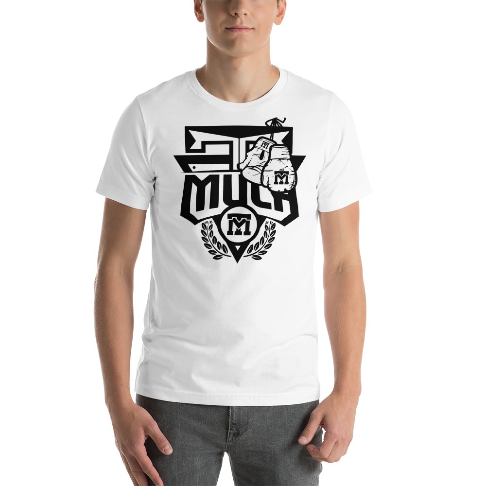 Roney "Too Much" Hines Men's T-Shirt, Black Logo