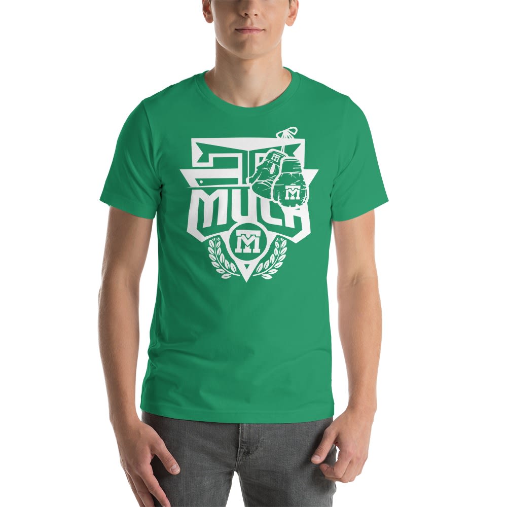 Roney "Too Much" Hines Men's T-Shirt, White Logo