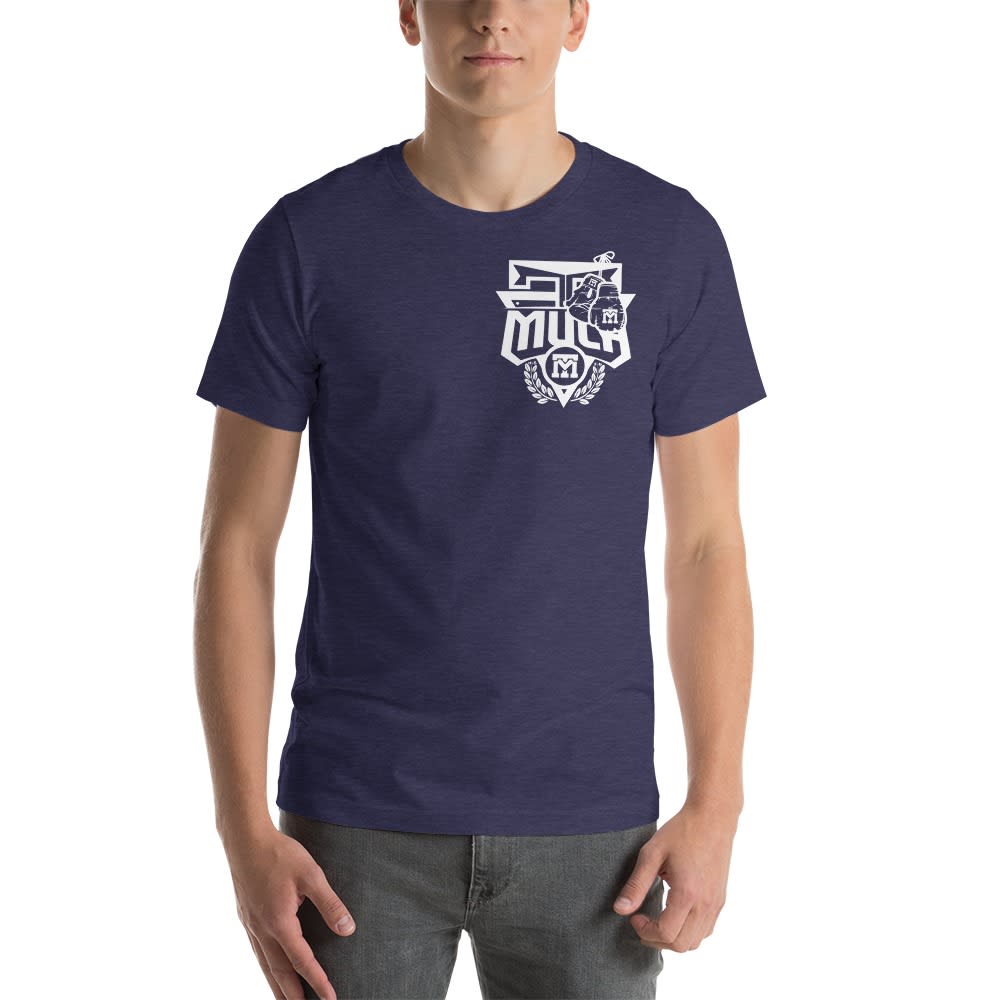 Roney "Too Much" Hines Men's T-Shirt, White Mini Logo