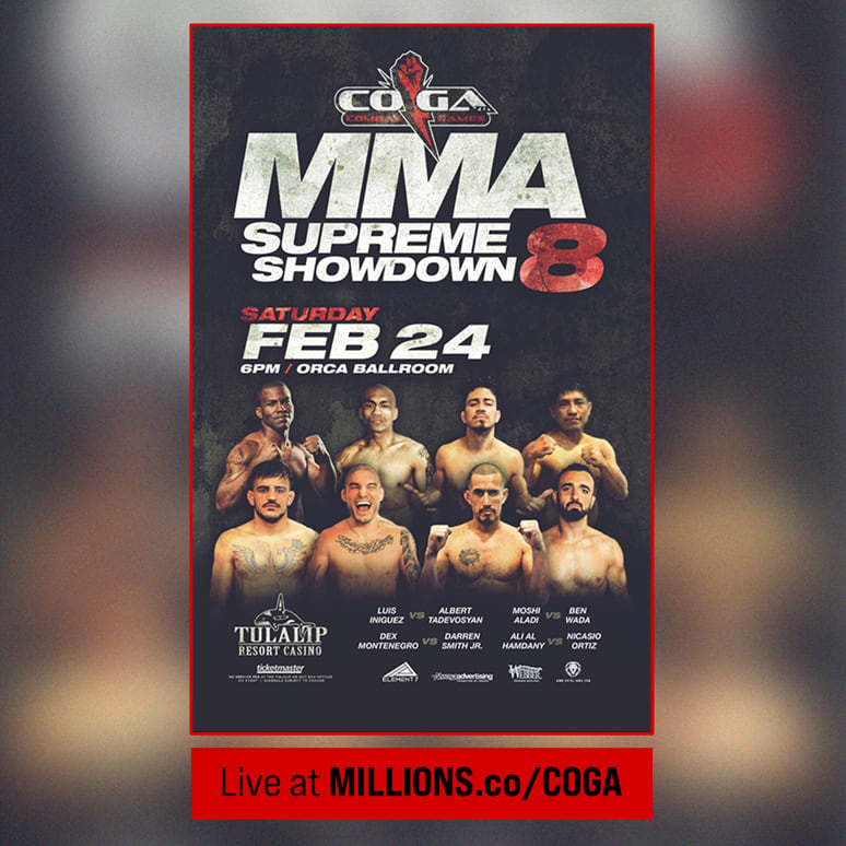 COmbat GAmes Presents MMA Supreme Showdown 8