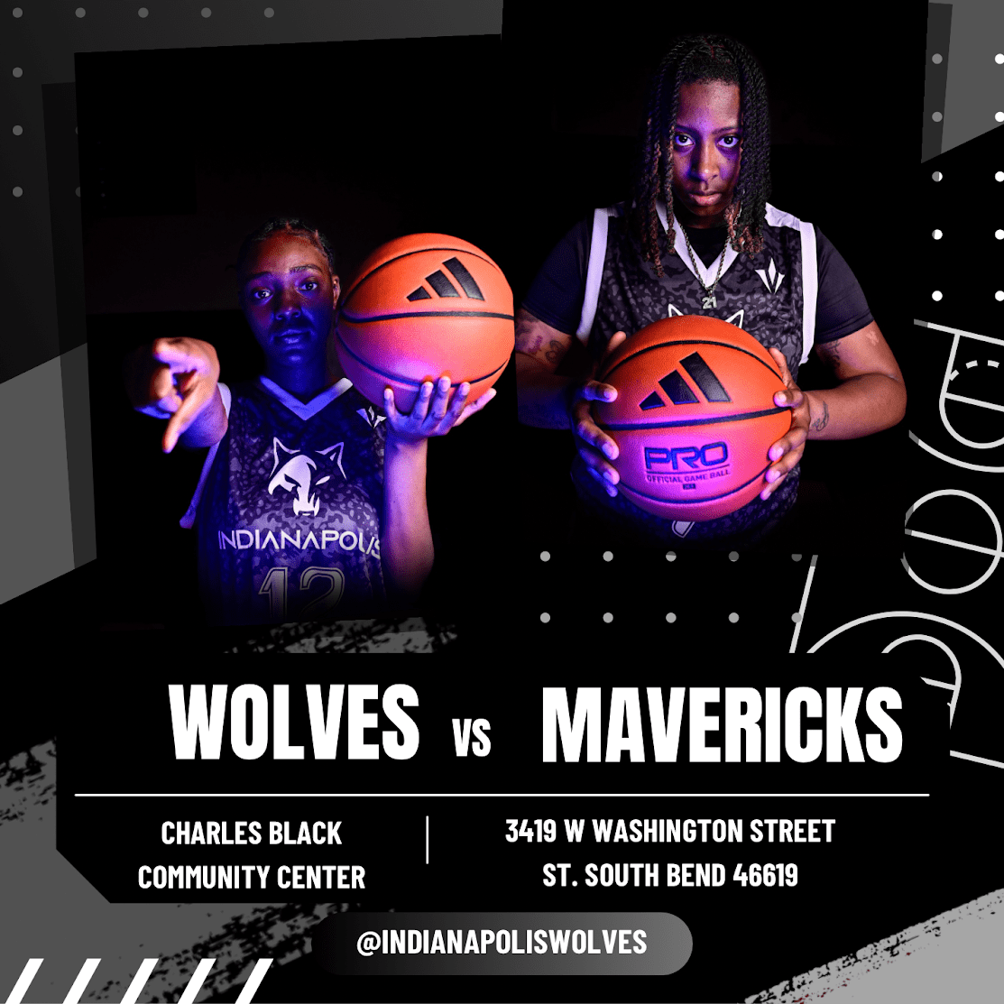Indianapolis Wolves vs. Lady Mavericks