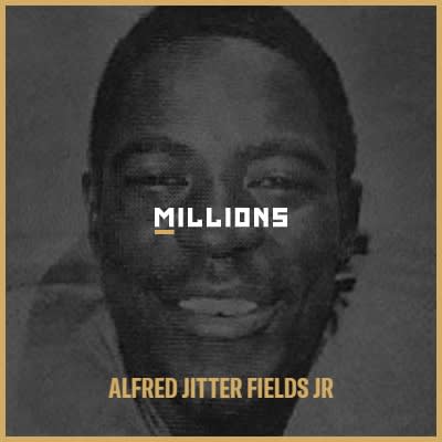 Join Football Athlete, Alfred Jitter Fields Jr, for a live streaming event on MILLIONS.co
