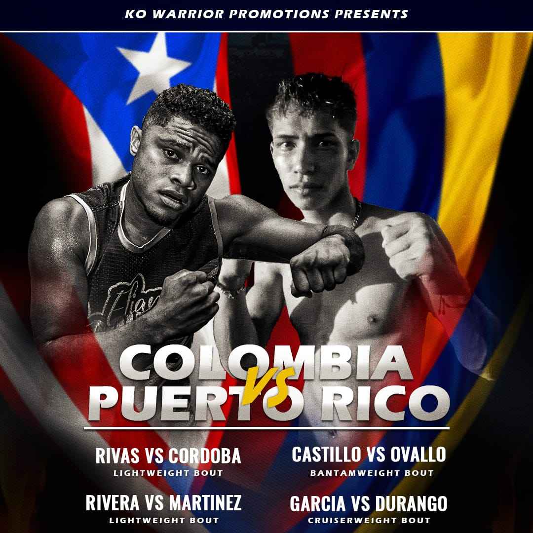 KO Warrior Presents: Colombia vs Puerto Rico