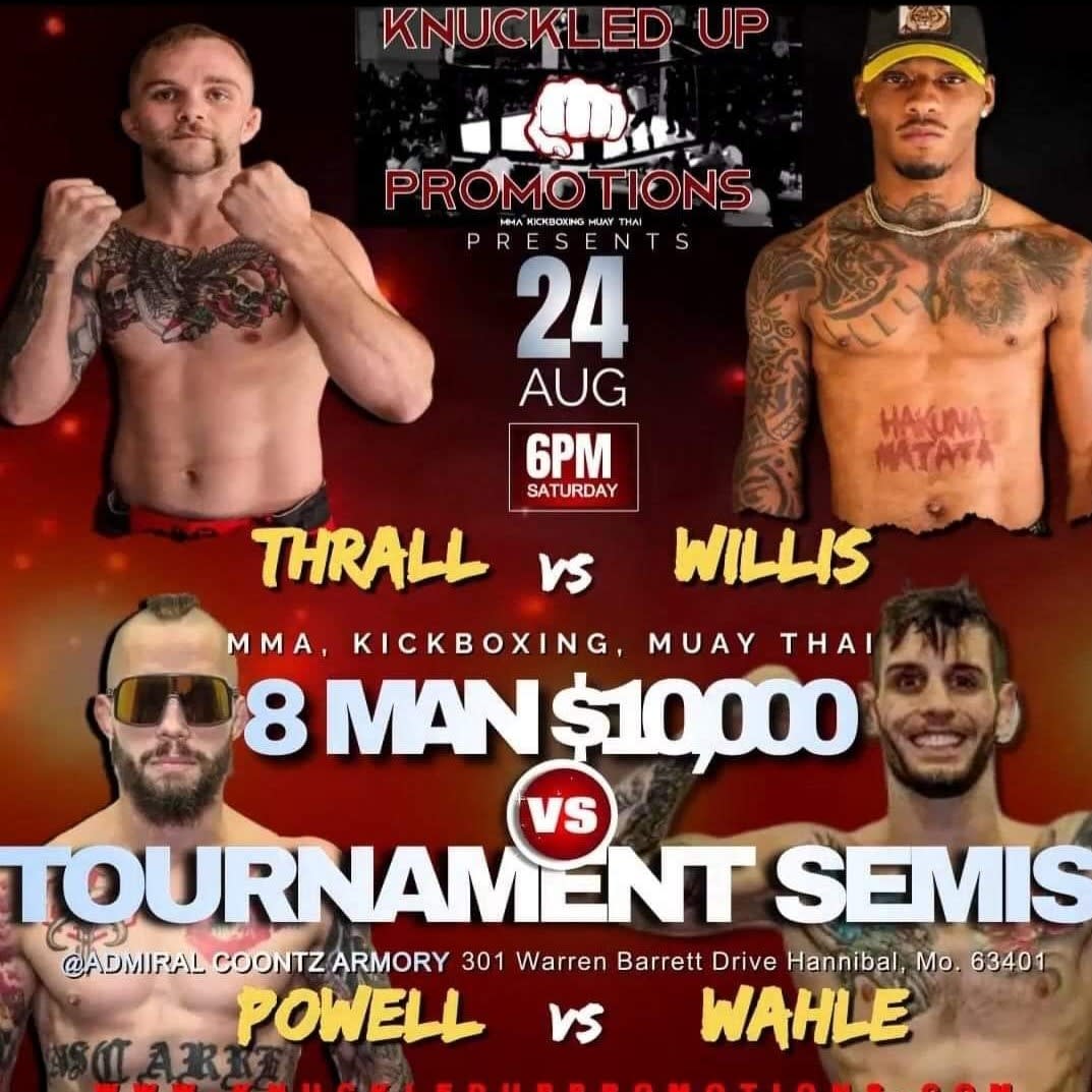 Knuckled Up Promotion Live August 24th!