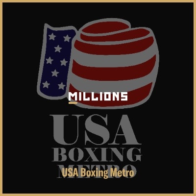 Join Boxing Organization, USA Boxing Metro, for a live streaming event on MILLIONS.co