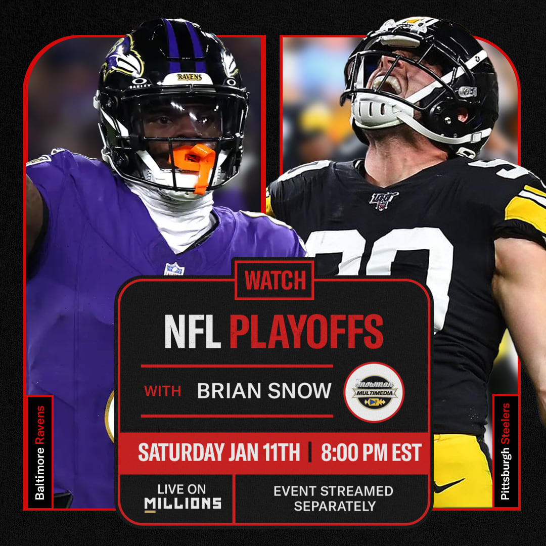 Brian Snow LIVE NFL Watchparty. January 11th, 2024