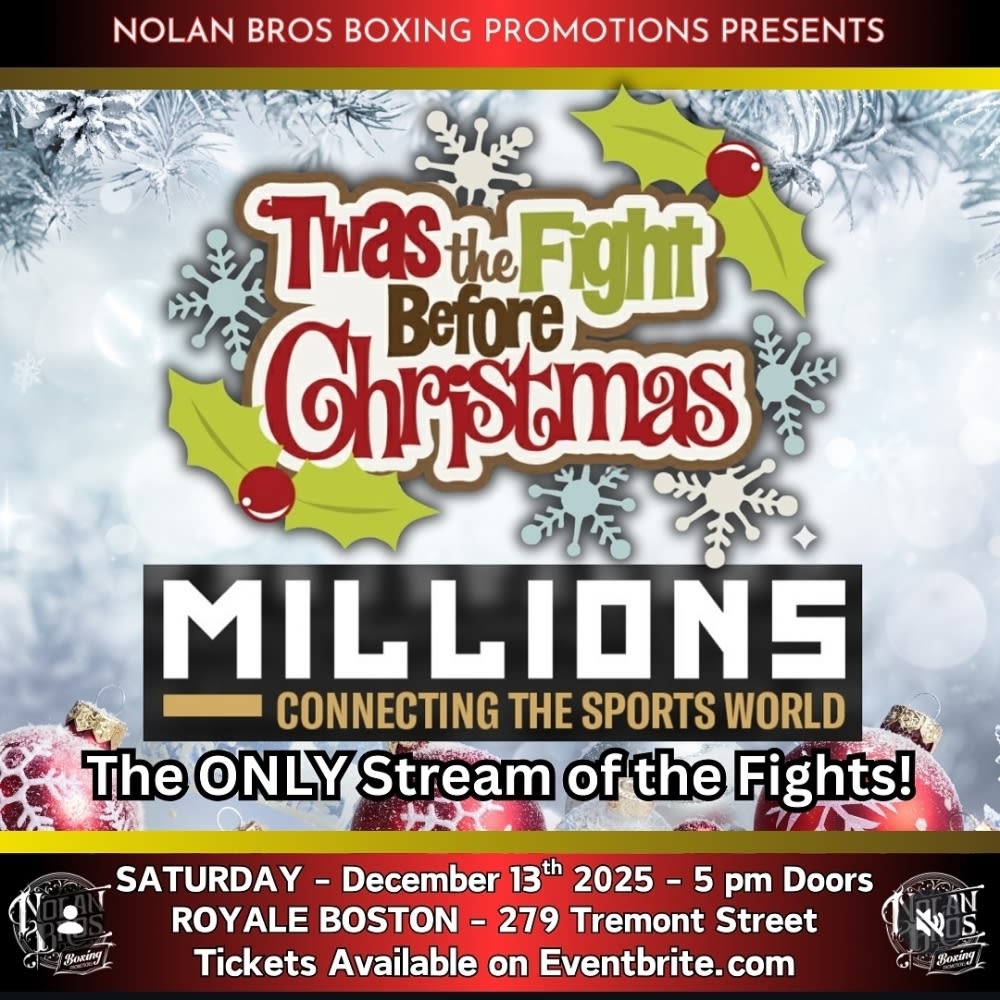 Nolan Bros Twas the Fight Before Christmas Weigh in