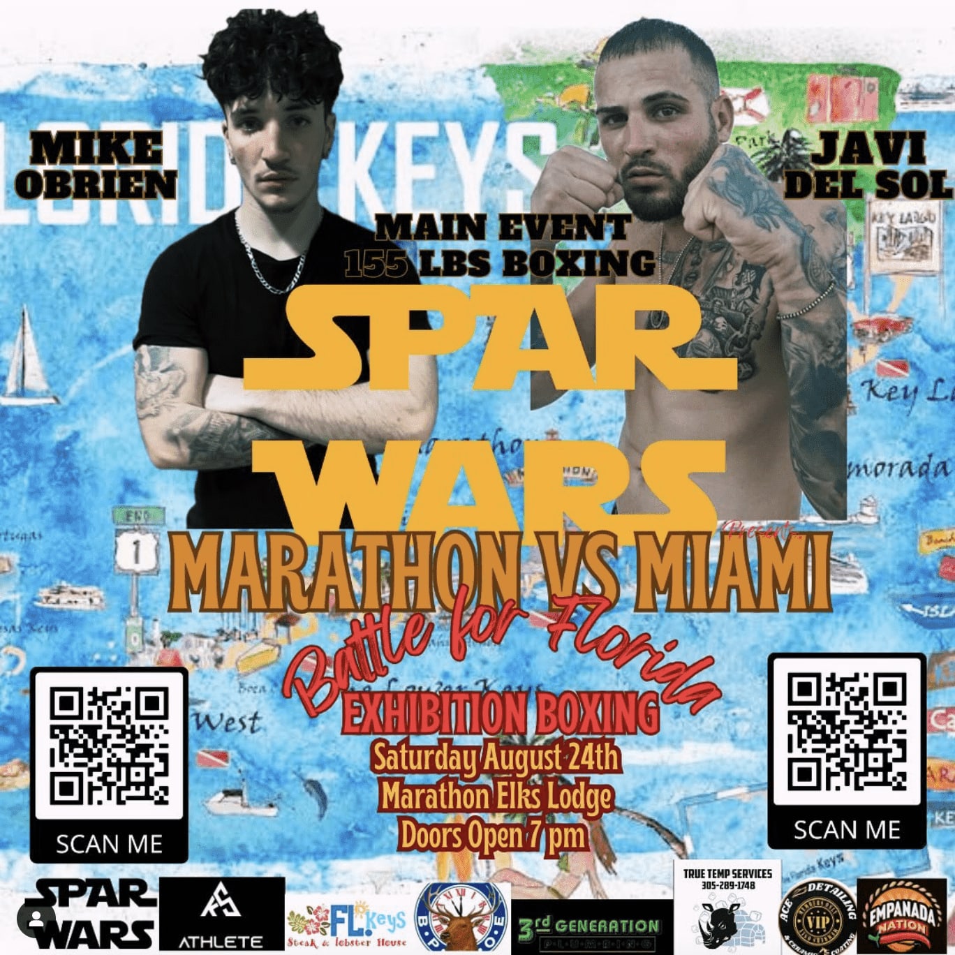 Spar Wars Ent. presents: Marathon vs Miami Battle for Florida