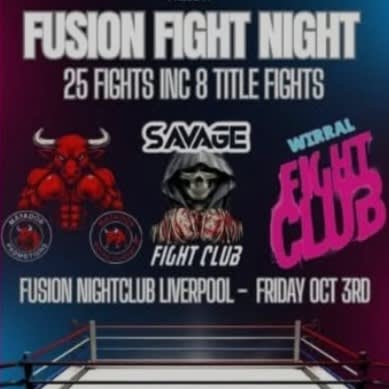 Savage Fight Club x Wirral Fight Club - Fusion Fight Night