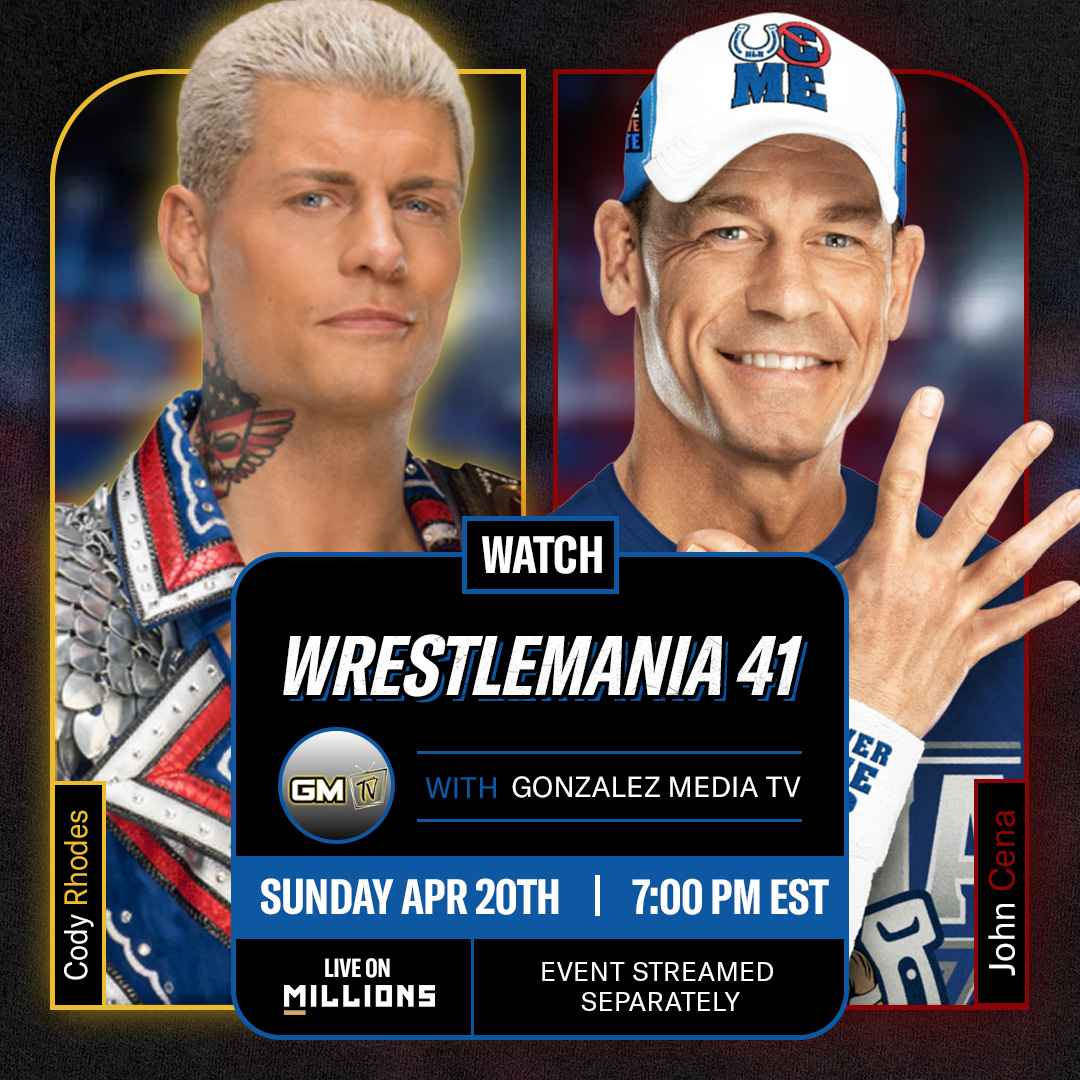 Jose Gonzalez. Wrestlemania 41 Watchparty