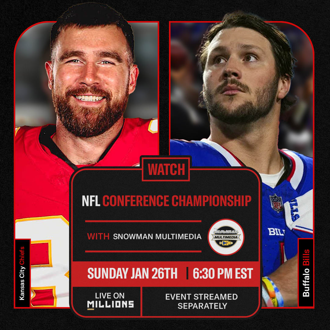 Brian Snow. LIVE NFL Watchparty. January 26th, 2024