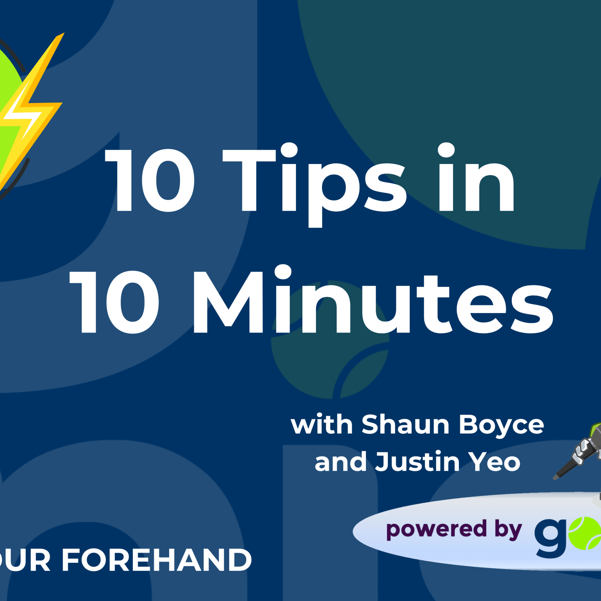 10 Minutes of Tennis: 10 Tips in 10 Minutes: FOREHAND