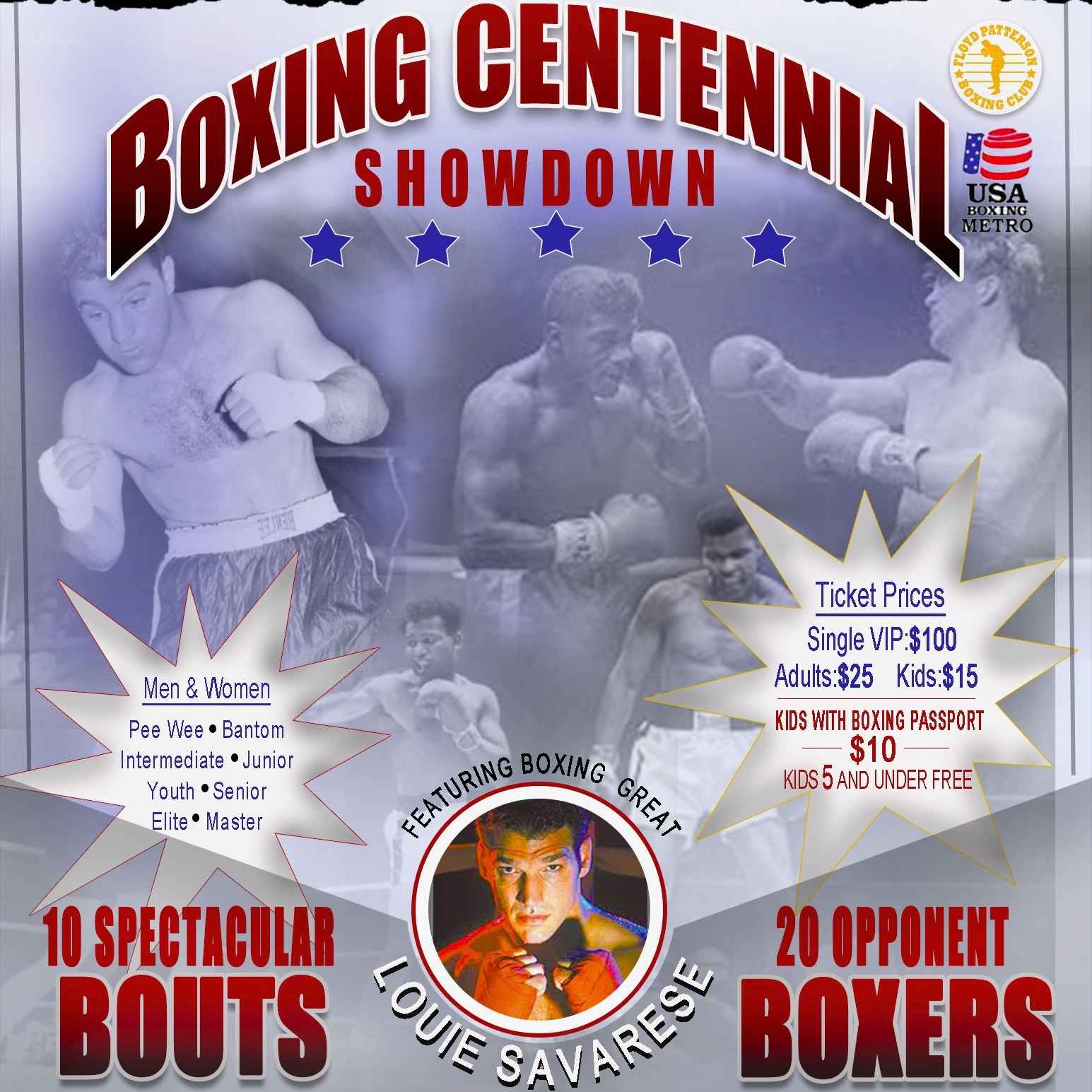 USA Boxing Metro Presents The Boxing Centennial Showdown