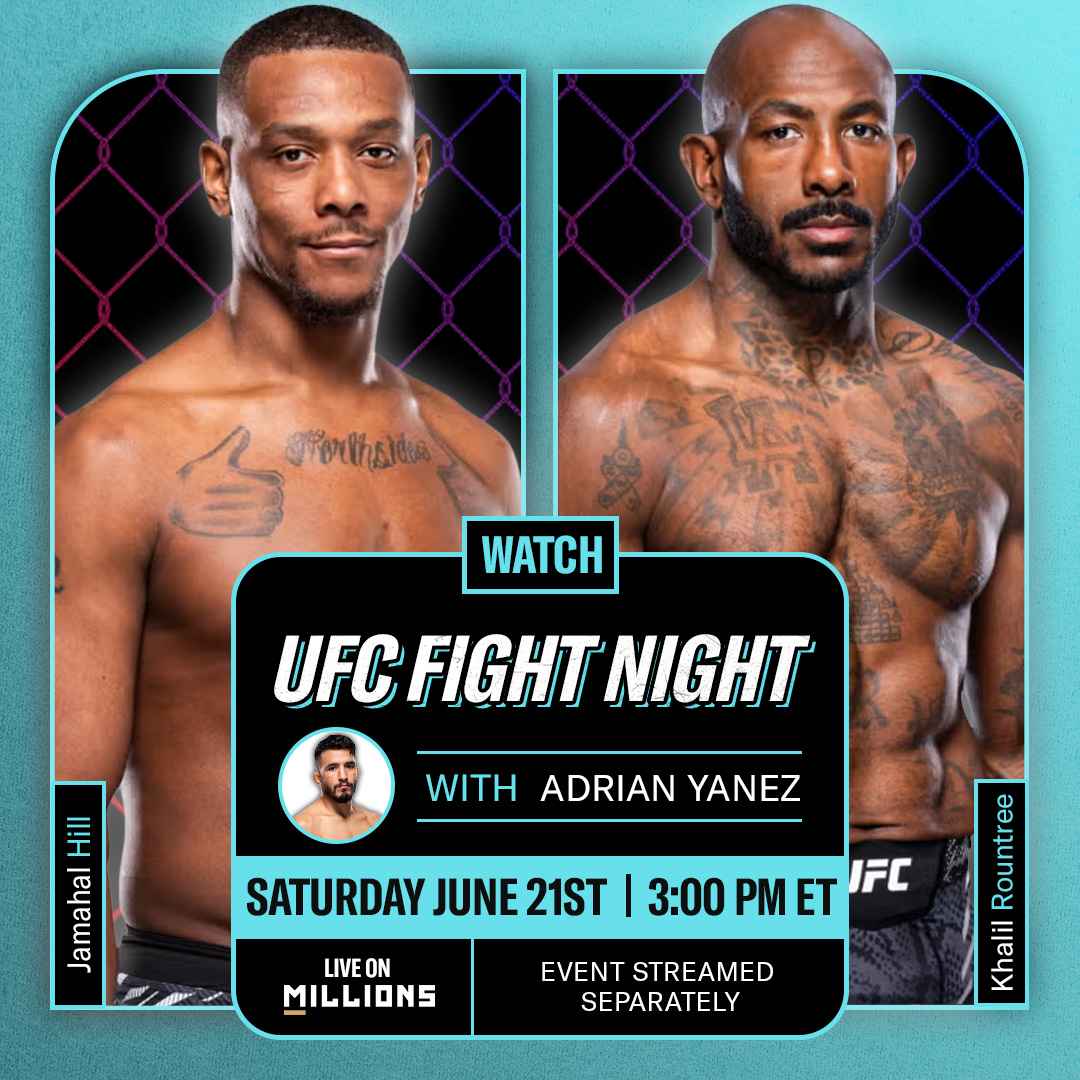 UFC FIGHT Night Hill vs Rountree Watchparty