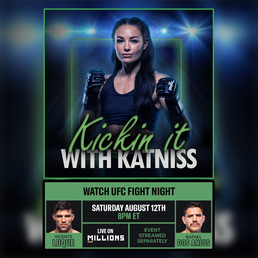 Kaytlin Neil. UFC WatchParty. Fight streamed separately. August 12th, 2023, Only on MILLIONS.co
