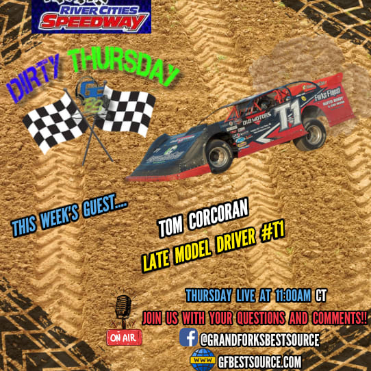 RCS Dirty Thursday - with Late Model Driver #T1, Tom Corcoran