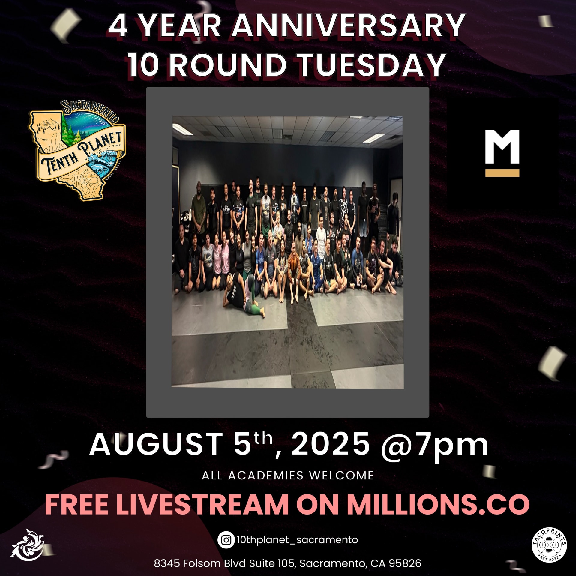 4 Year Anniversary - 10 Round Tuesday