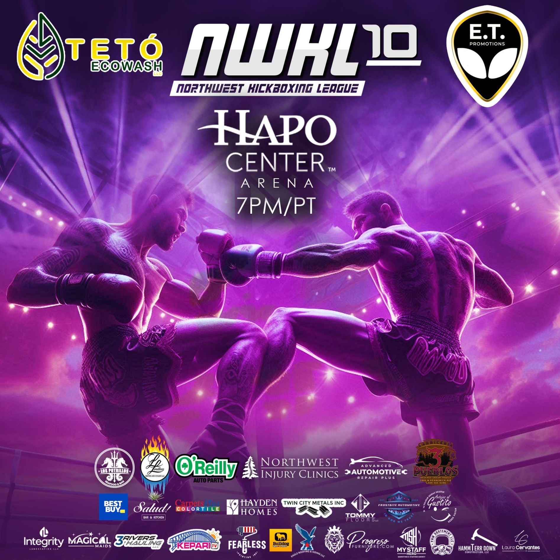 The Northwest Kickboxing League 10