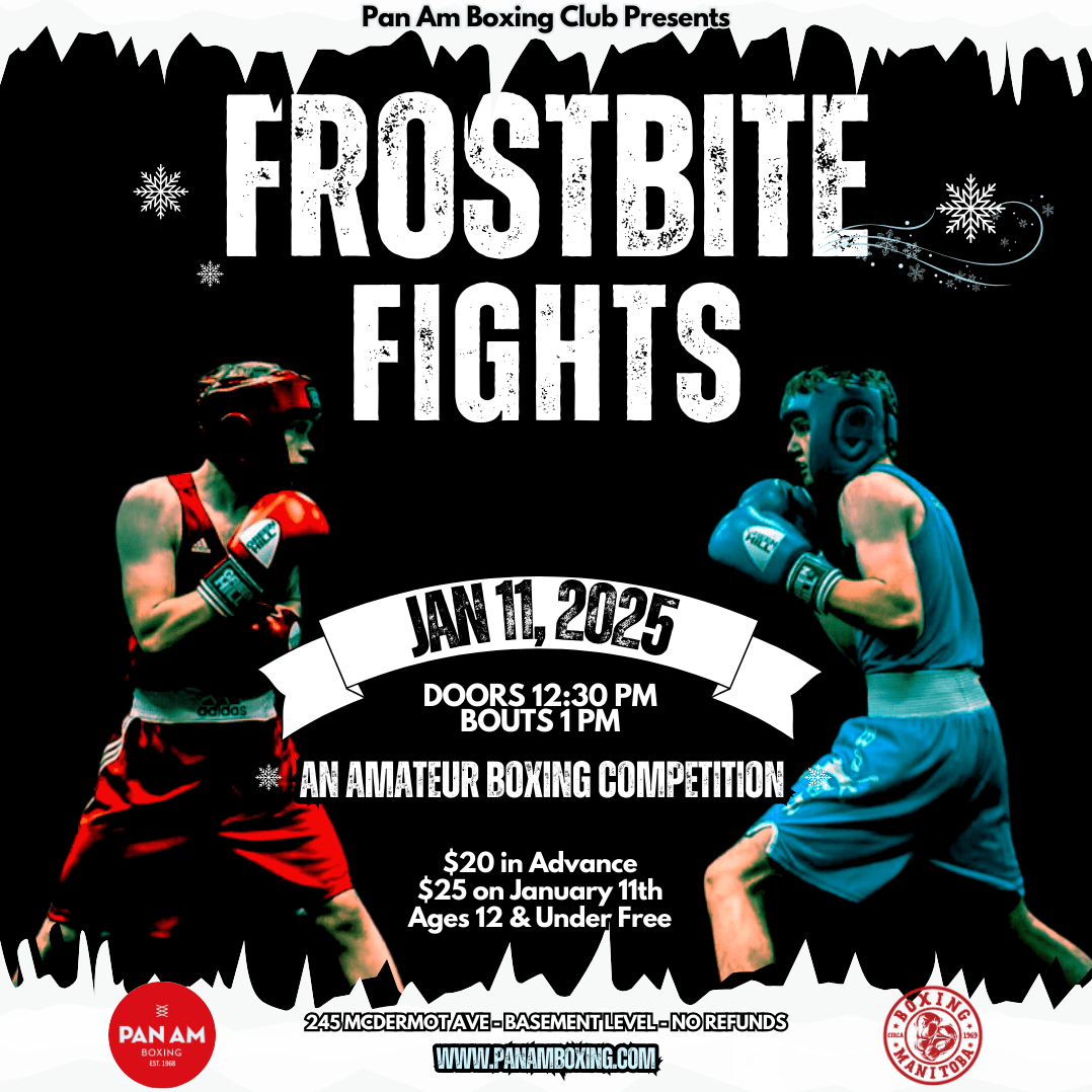 Frostbite Fights at Pan Am Boxing Club