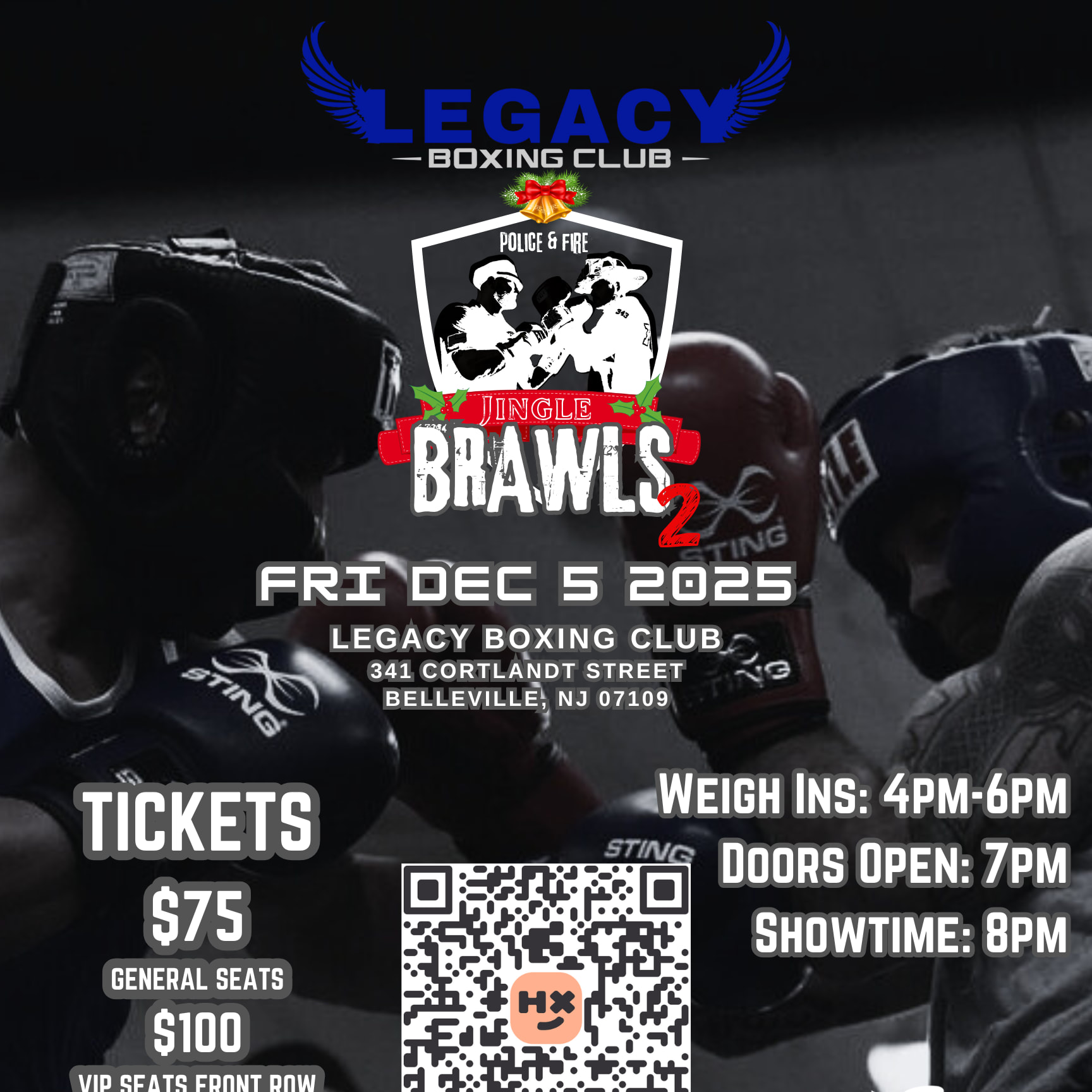 Jingle Brawls 2--Police vs Fire Championships