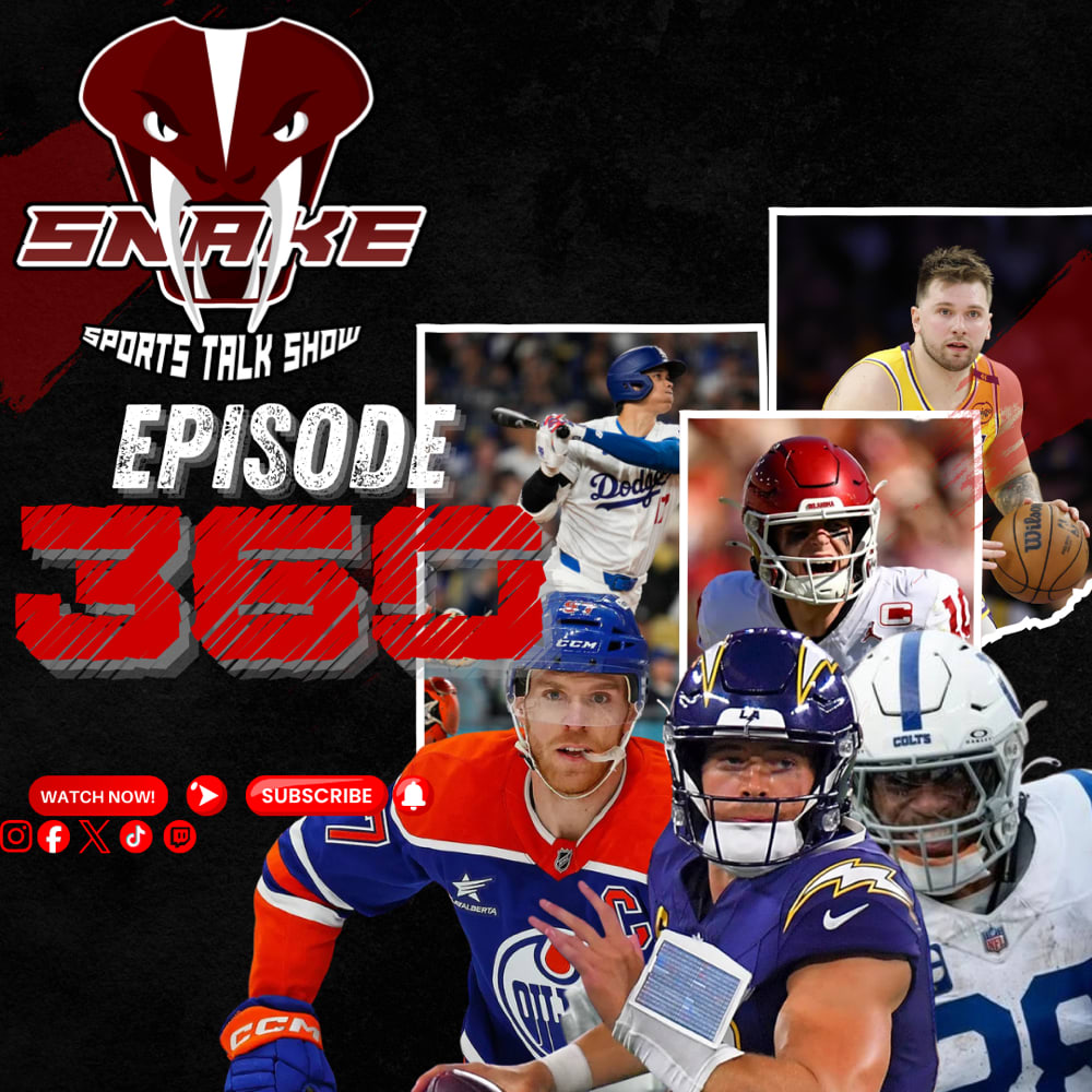 The Snake Sports Talk Show | Ep. 360. Dec 15, 2025