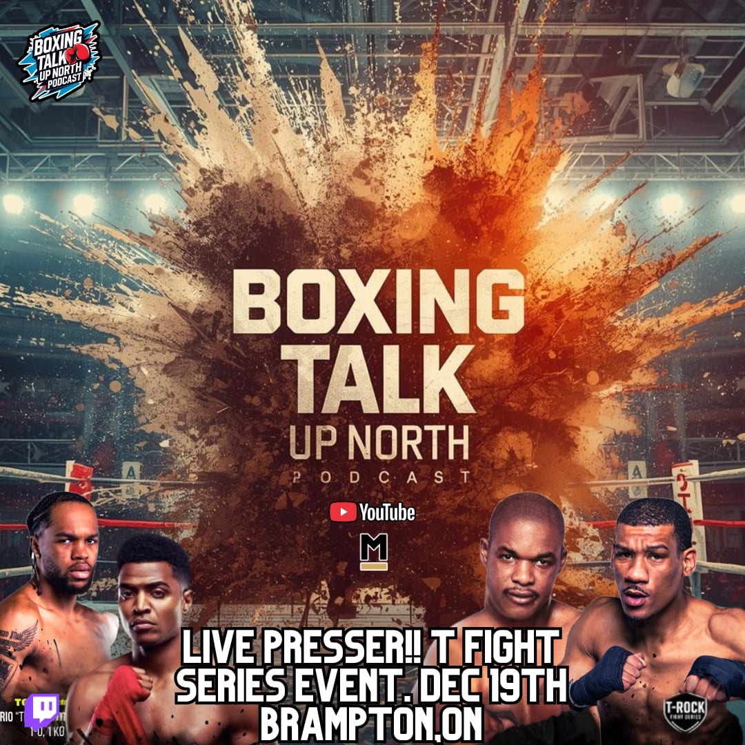 🔥 LIVE PRESS CONFERENCE ! Joshua Frazer vs Mponda Kalunga TITLE WAR on Dec 19th! T Rock Fight Series