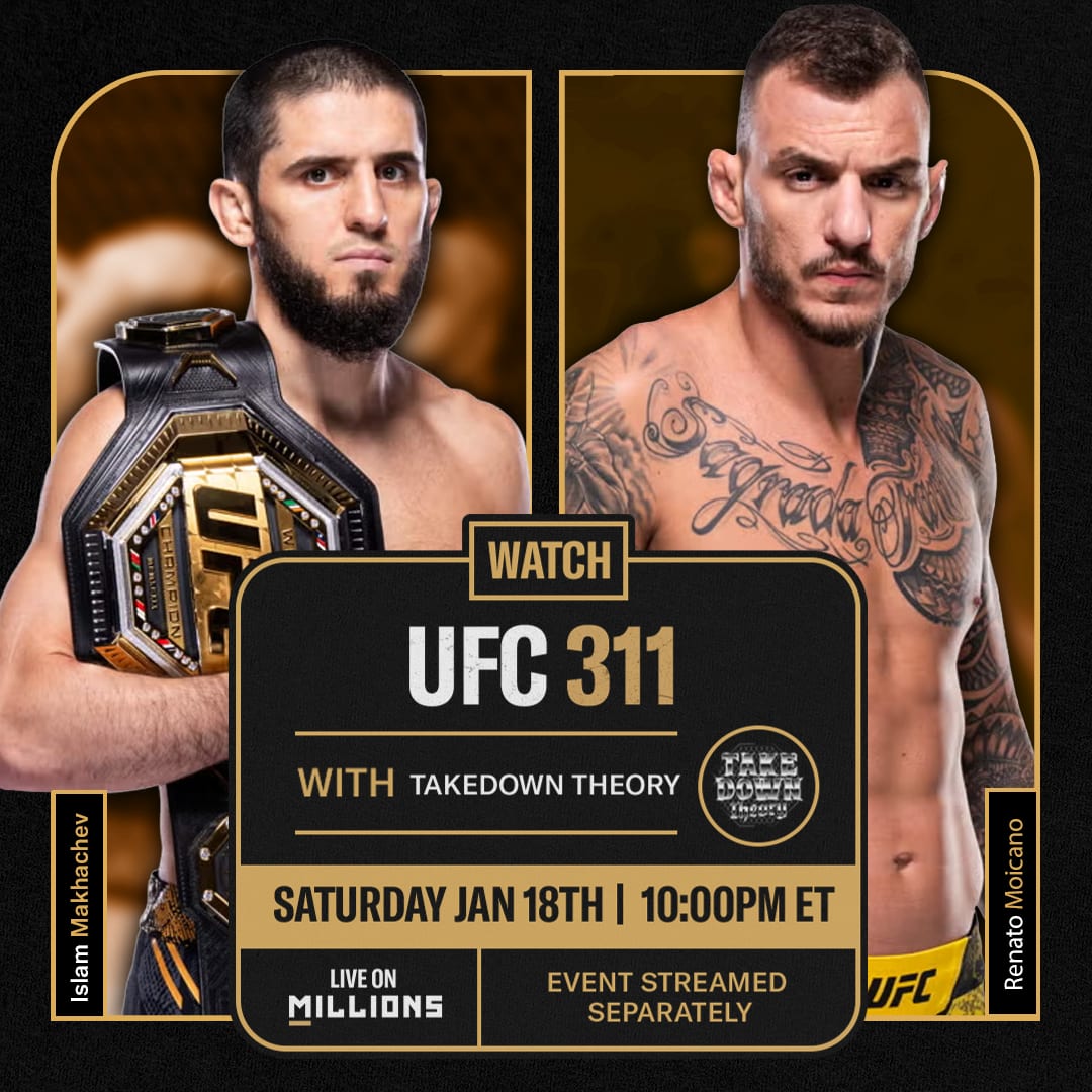 Erik Atkinson. LIVE UFC 311 Watchparty. January 18th, 2025