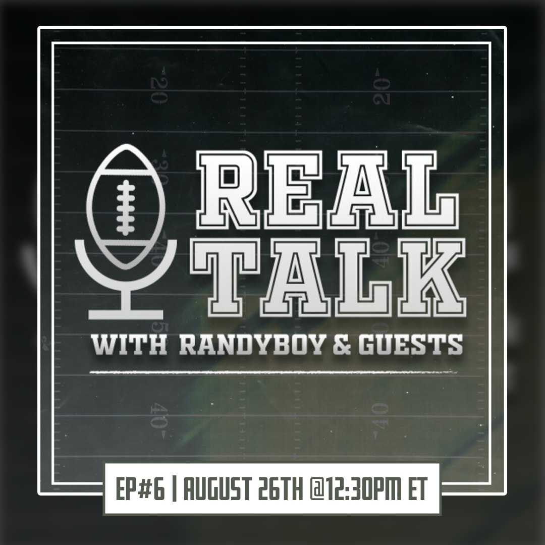 Brian Randolph. Podcast. Real Talk with Randyboy & Guests - Episode 6. August 26th, 2023
