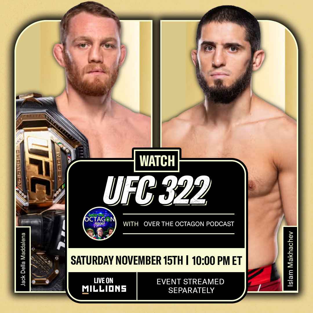 LIVE UFC 322 Della Maddalena vs Makhachev Watchparty