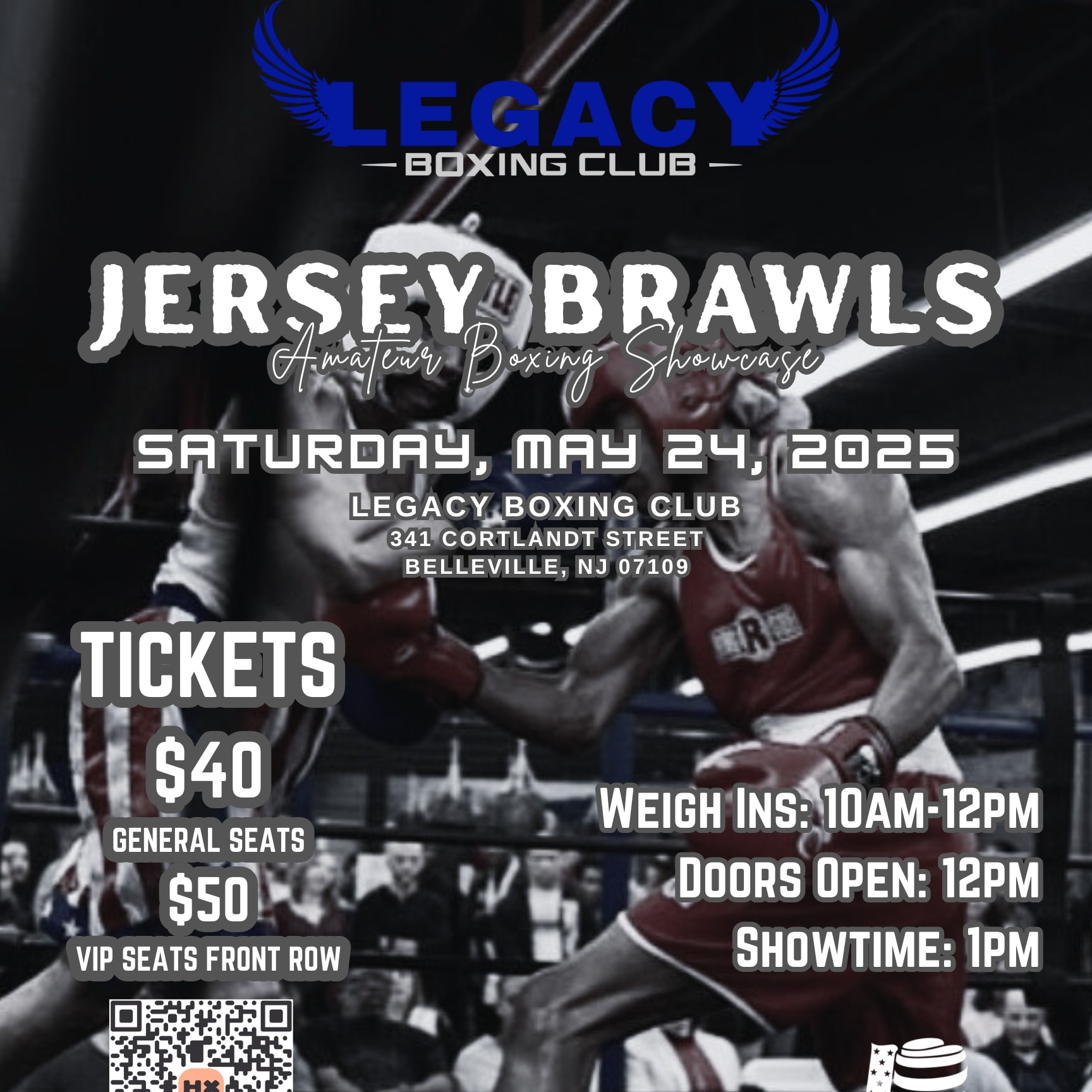Jersey Brawls Amateur Boxing Showcase