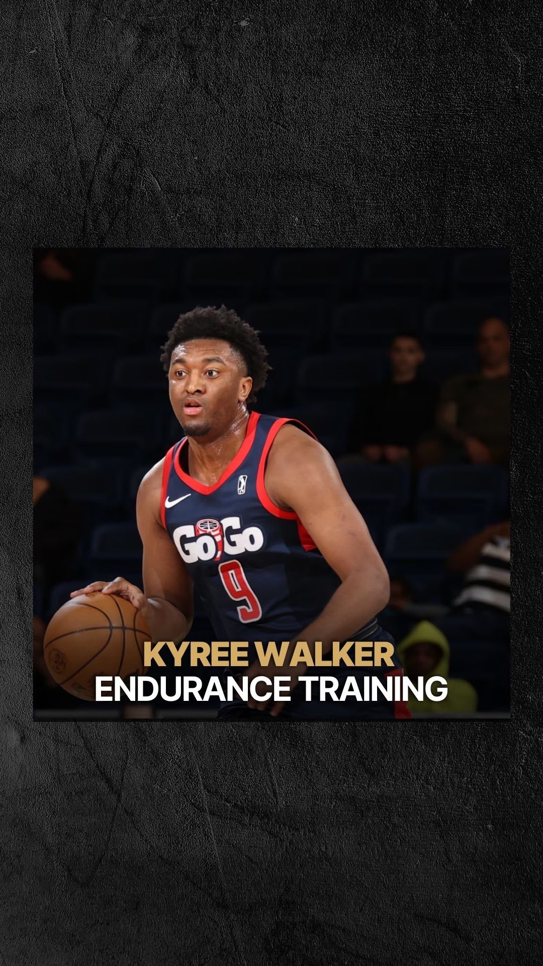 Kyree Walker: Kyree trains for endurance. | Press