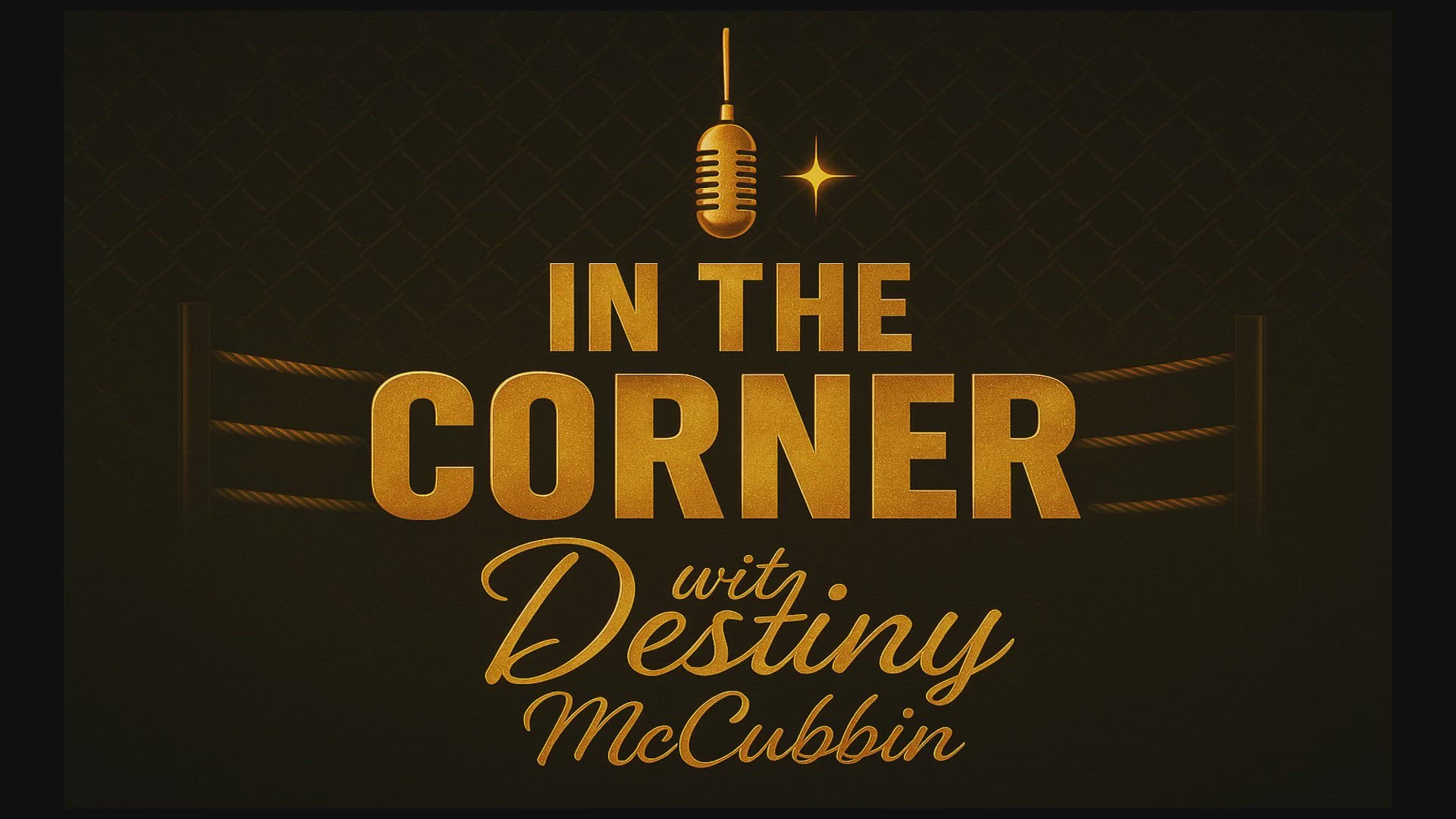 Forrest Griffin In Corner with Destiny McCubbin