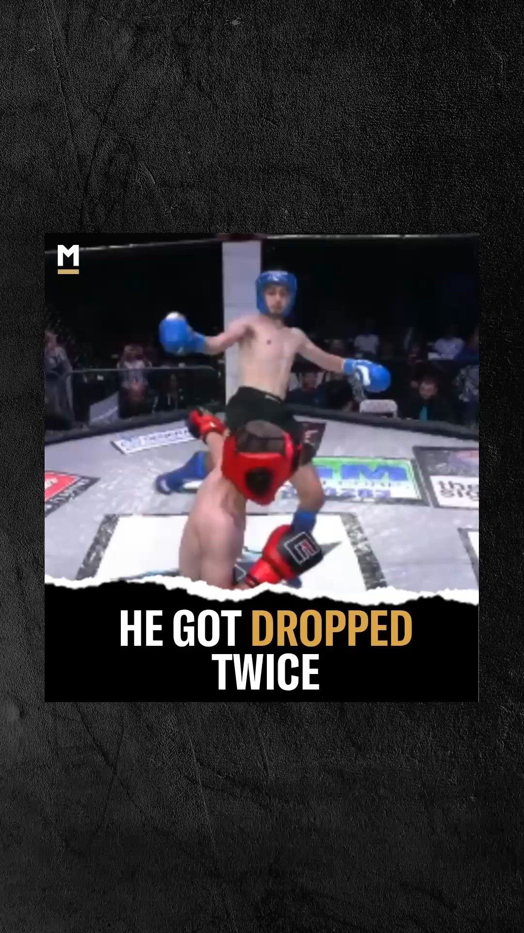 Extreme Cage Fight Highlights: He Got Dropped Twice