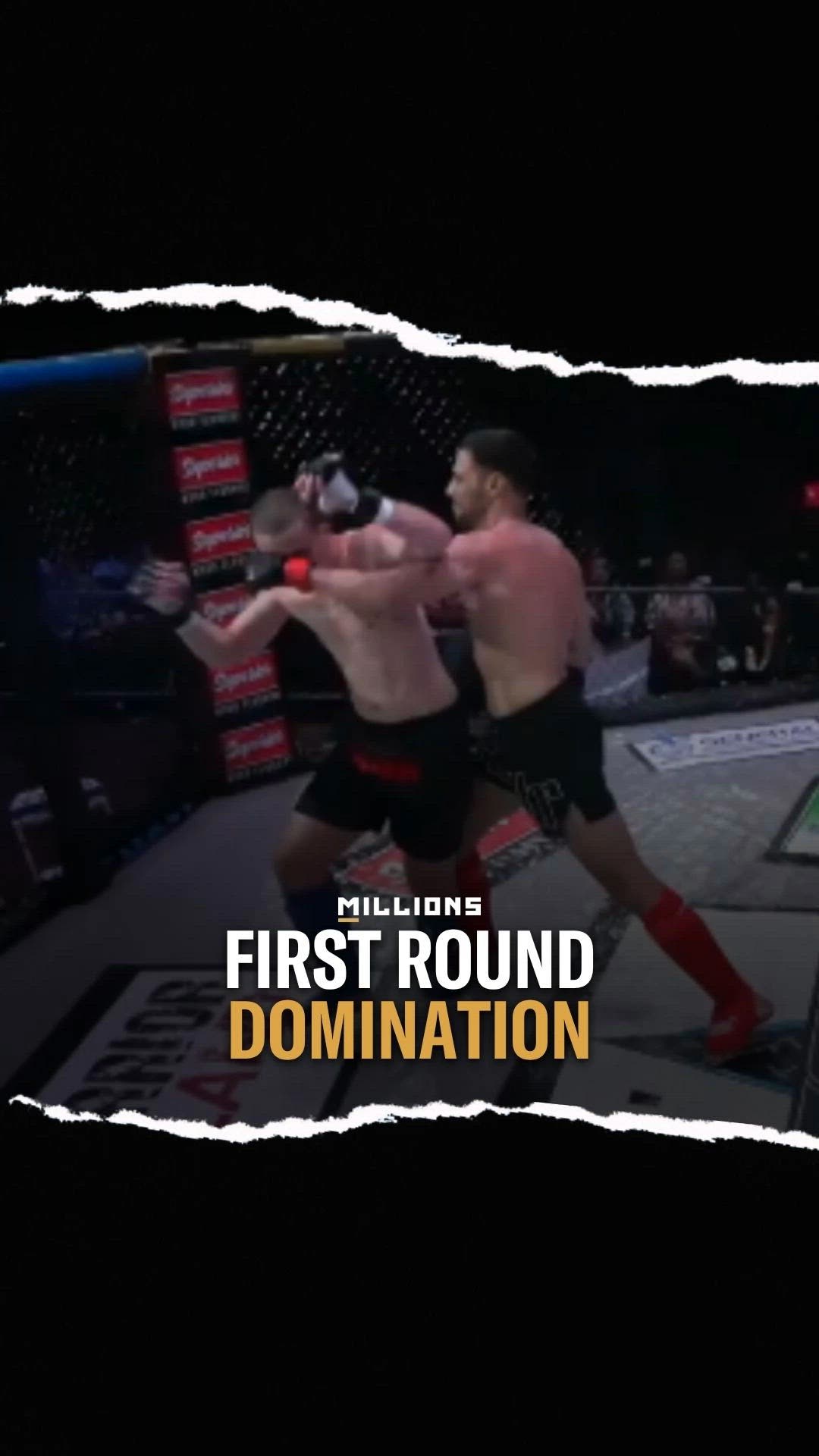 Extreme Cage Fight Highlights: First Round Domination!