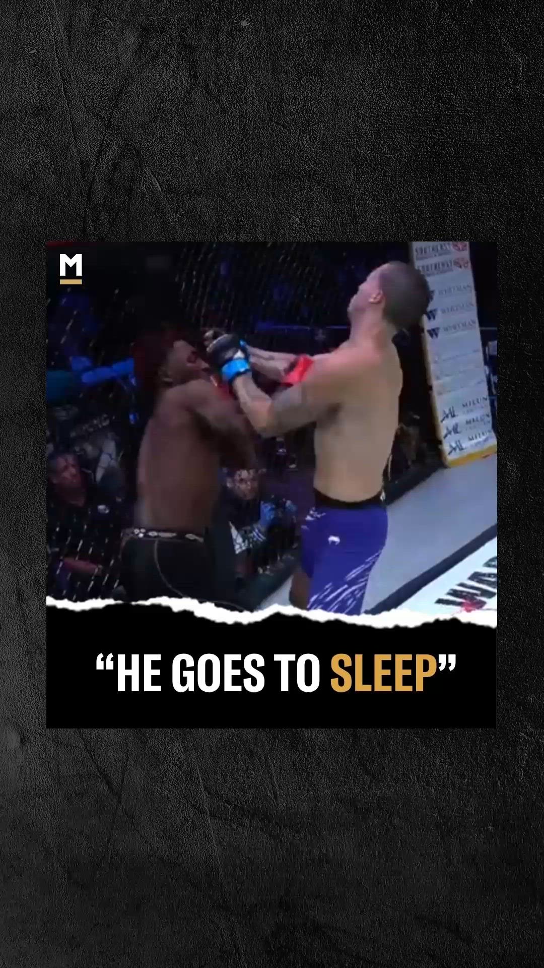Extreme Cage Fight Highlights: He Goes To Sleep