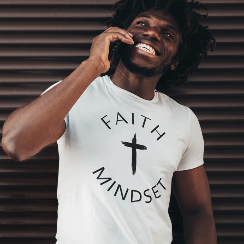 Faith Mindset by Martin Dominguez T-Shirt, Black Logo