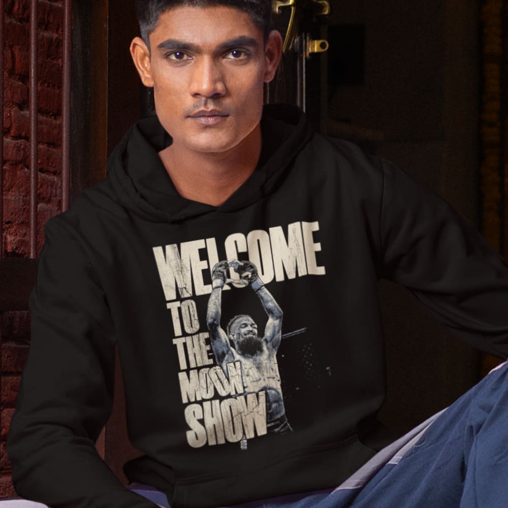  Welcome to the Moon Show by Amun Cosme Men's Hoodie