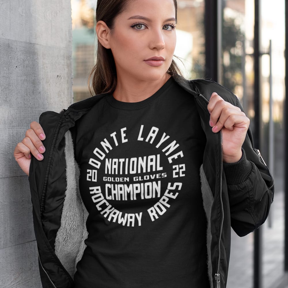  Donte Layne Rockway Ropes 2022 Women's T-Shirt, White Logo