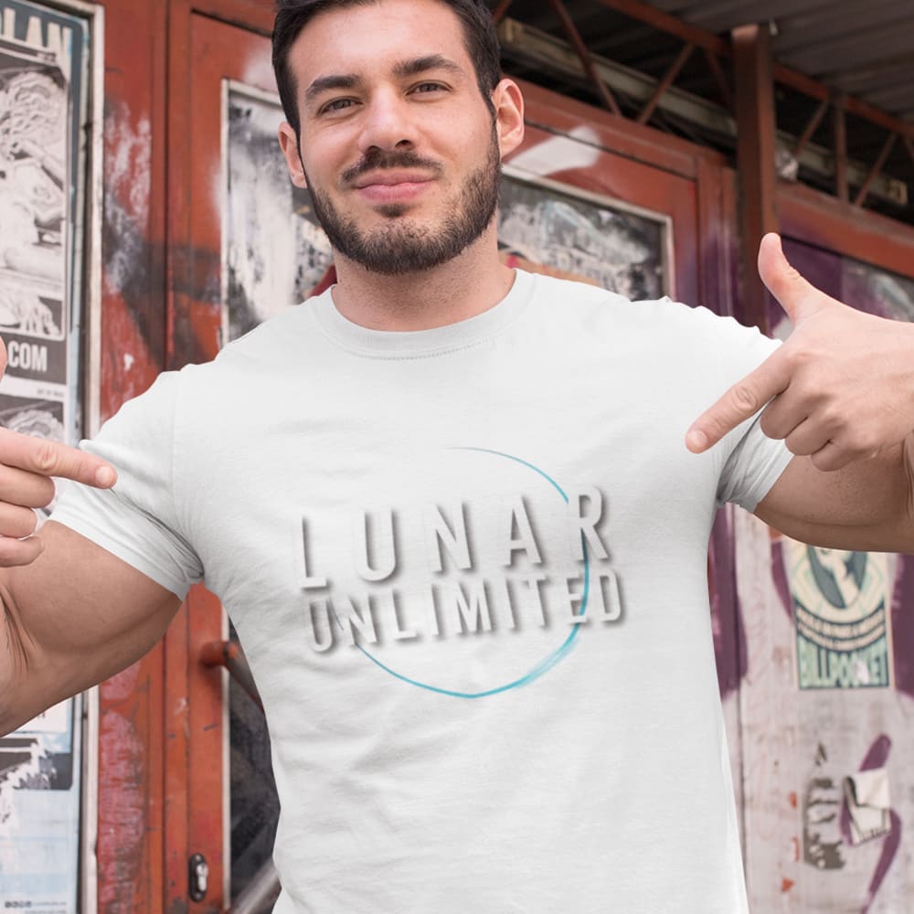 Lunar Unlimited Eclipse Men's T-Shirt, Moon Logo