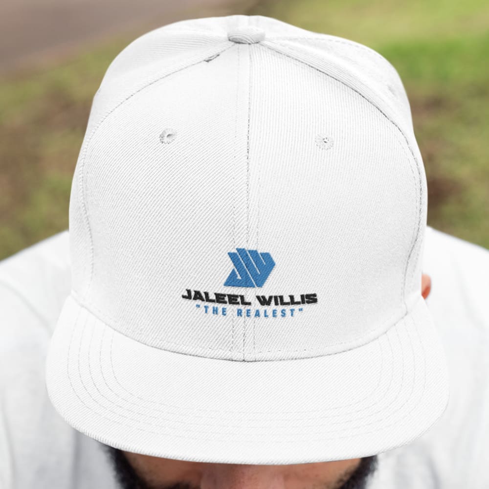 The Realest by Jaleel Willis Hat, Blue Logo
