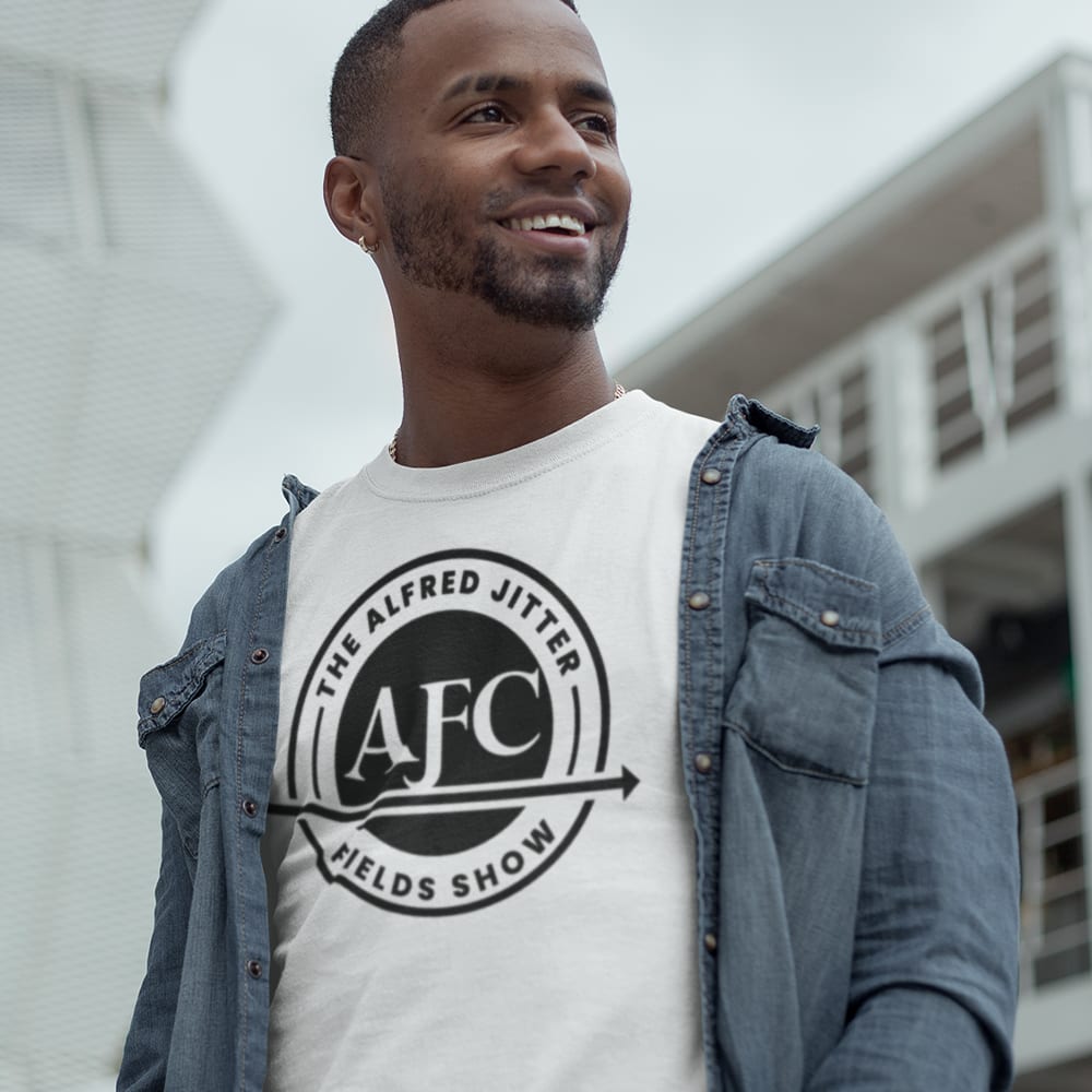 Alfred Jitter Fields Jr T-Shirt, Black Logo