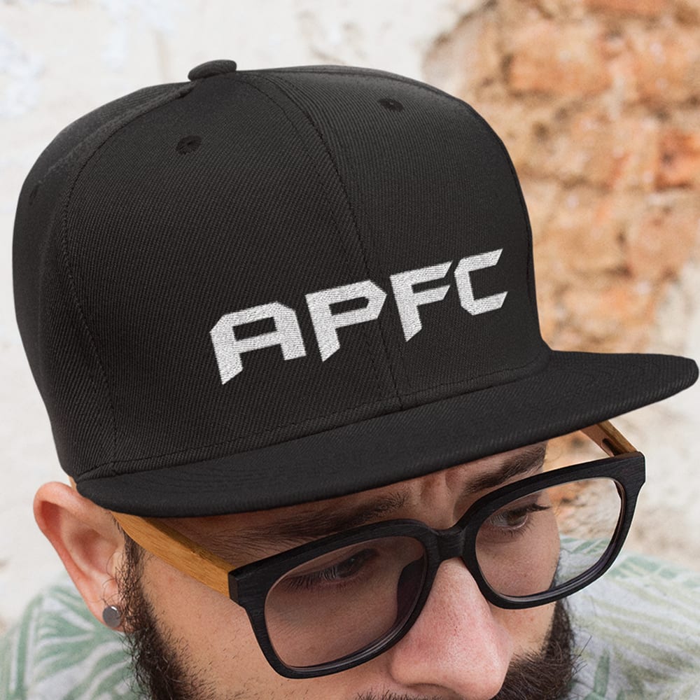 Anthony Pettis APFC Hat,  White Logo