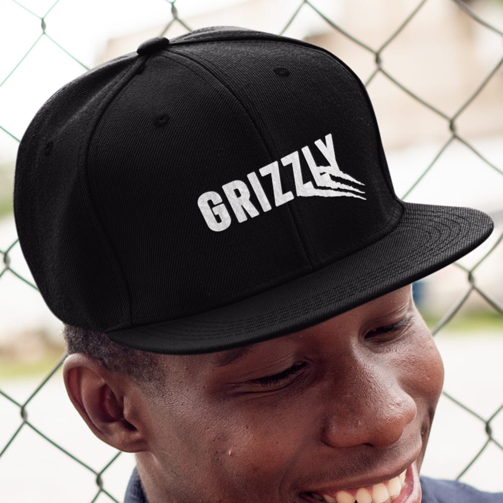  Grizzly by Claire Guthrie Hat White Logo