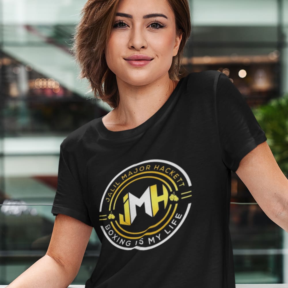 Jalil “Major” Hackett Women’s T-shirt, Light Logo